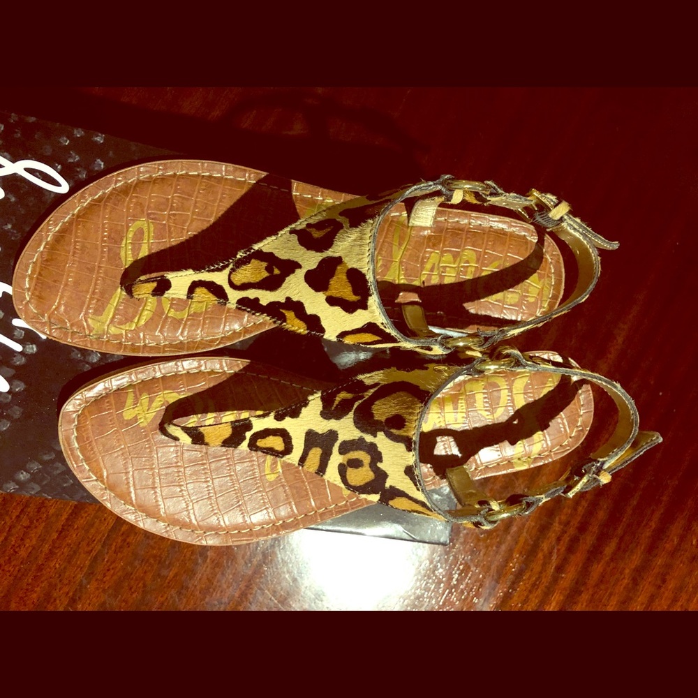 Sam Edelman Gigi Leopard Print Sandal